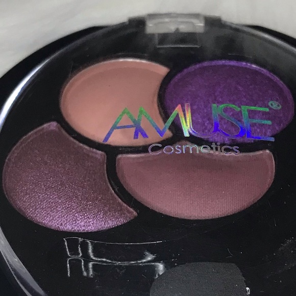 Amuse Other - 🔴 4/$15 New Amuse Pressed Pigment Quad Purple Pink Eyeshadow Set - 4 shades